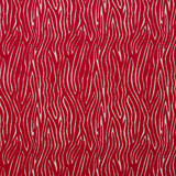 Onda Rouge by Clarke And Clarke Designer Fabric CLARKE & CLARKE DIMENSIONS VISCOSE - 52%;POLYESTER - 48% Turkey HEAVY Horizontal: 6.89 and Vertical: 12.2 54 - Swanky Fabrics -