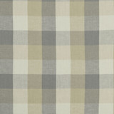 Austin Check Natural by Clarke And Clarke Designer Fabric CLARKE & CLARKE CASTLE GARDEN LINEN - 100% Turkey HEAVY Horizontal: 6.89 and Vertical: 7.68 53 - Swanky Fabrics -