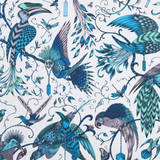 Audubon Jungle by Clarke And Clarke Designer Fabric ANIMALIA BY EMMA J SHIPLEY FOR C&C COTTON - 100% United Kingdom HEAVY Horizontal: 54.33 and Vertical: 26.97 54 - Swanky Fabrics -