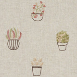 Hidcote Spice by Clarke And Clarke Designer Fabric CLARKE & CLARKE AVEBURY India Horizontal: 16.54 and Vertical: 18.5 54 - Swanky Fabrics -