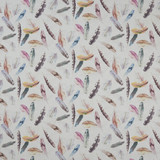 Feather Linen by Clarke And Clarke Designer Fabric CLARKE & CLARKE COUNTRY GARDEN COTTON - 80%;POLYESTER - 20% Spain MEDIUM Horizontal: 26.97 and Vertical: 13.39 54 - Swanky Fabrics -