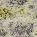 Fiore Charcoal/Chartreuse by Clarke And Clarke Designer Fabric CLARKE & CLARKE EXOTICA POLYESTER - 100% India HEAVY Horizontal: 54.5 and Vertical: 27.375 54.75 - Swanky Fabrics -