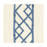 Latticely Ultramarine by Kravet Basics Designer Fabric SARAH RICHARDSON HARMONY LINEN - 100% China MEDIUM Horizontal: 9 and Vertical: 9 54.5 - Swanky Fabrics -