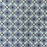 Fruela Azul by Gaston Y Daniela Designer Fabric LORENZO CASTILLO V VISCOSE - 76%;POLYESTER - 24% India HEAVY Horizontal: 6.8 and Vertical: 2.32 55.11 - Swanky Fabrics -