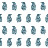 Tarsila Wp Azul by Gaston Y Daniela Designer Wallcovering LORENZO CASTILLO V PAPER - 100% Spain Horizontal: 0 and Vertical: 10.4 20.8 - Swanky Fabrics -