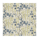 Peonytree Ultramarine by Kravet Basics Designer Fabric SARAH RICHARDSON HARMONY LINEN - 100% China MEDIUM Horizontal: 54.5 and Vertical: 27 54.5 - Swanky Fabrics -