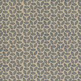Bumble Bee Indigo by Baker Lifestyle Designer Fabric BLOCK PARTY LINEN - 100% India Horizontal: 4.728 and Vertical: 2.364 52.796 - Swanky Fabrics -