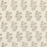 Wild Flower Stone by Baker Lifestyle Designer Fabric BLOCK PARTY LINEN - 56%;COTTON - 44% India Horizontal: 5.91 and Vertical: 13.396 53.978 - Swanky Fabrics -