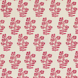 Wild Flower Fuchsia by Baker Lifestyle Designer Fabric BLOCK PARTY LINEN - 56%;COTTON - 44% India Horizontal: 5.91 and Vertical: 13.396 53.978 - Swanky Fabrics -