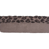 Cheetah Cord Iron by Kravet Design Designer Trim COTTON - 45%;RAYON - 28%;FIBRANNE - 18%;METALLIC - 9% China Horizontal: and Vertical: 1 - Swanky Fabrics -