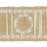Stone Henge Sisal by Kravet Couture Designer Trim LINEN - 98%;VISCOSE - 2% France Horizontal: 4.75 and Vertical: 3 - Swanky Fabrics -