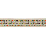 Banari Zanzibar by Kravet Design Designer Trim TANZANIA J BANKS TRIM COLLECTION METAL - 60%;LINEN - 30%;VISCOSE - 10% India Horizontal: and Vertical: 1.96 - Swanky Fabrics -