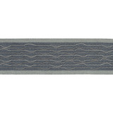 Fine Lines Slate by Kravet Design Designer Trim BRAIDS BANDS & BORDERS RAYON - 88%;COTTON - 12% China Horizontal: and Vertical: 2 - Swanky Fabrics -