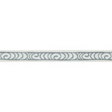 Wave Curl Silver by Kravet Basics Designer Trim JEFFREY ALAN MARKS OCEANVIEW COTTON - 100% India Horizontal: 1.25 and Vertical: 7.8 1.5 - Swanky Fabrics -