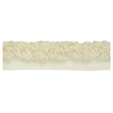 Aloha Rouche Sea Salt by Kravet Design Designer Trim ACRYLIC - 100% France LIGHT Horizontal: 0 and Vertical: 0 0.5 - Swanky Fabrics -