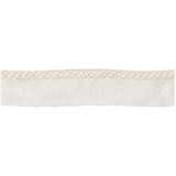 Just A Peek White by Lee Jofa Designer Trim CALVIN KLEIN COLLECTION SILK - 54.7%;POLYESTER - 45.3% China Horizontal: and Vertical: 0.09 - Swanky Fabrics -