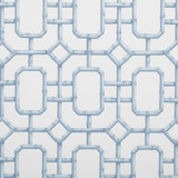 Bambu Fret Ciel by Kravet Couture Designer Wallcovering JAN SHOWERS GLAMOROUS PAPER - 100% United States Horizontal: 27 and Vertical: 36 27 - Swanky Fabrics -