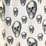 Cranium 92Sj101 by JF Designer Fabric JF Studio 66% Cotton, 34% Polyester United States 51000 Horizontal: 13.875 and Vertical: 13.5 56 - Swanky Fabrics -