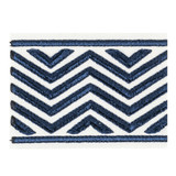 Beethoven 1 Navy by Stout Trim Stout Trim Beethoven 1 NavyTrim VISIONS OF COLOR TRIM TURKEY </p><p>Repeat: H: 1.875, V: 0.000 3.13 in - Fabric Carolina -