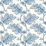 Copia 1 Navy by Aoc Fabric Aoc Fabric Copia 1 NavyFabric RAINBOW LIBRARY LAKE/INDIGO INDIA </p><p>Repeat: H: 13.000, V: 11.375 52.38 in - Fabric Carolina -