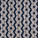 Feel Connected Navy by Carole Designer Fabric Wintermint 100% Cotton India N/A Horizontal: 8 3/4" and Vertical: 7 3/4" V 52" - Swanky Fabrics -
