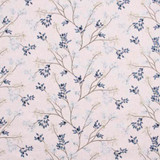 Feet Above Cadet by Carole Designer Fabric Pink Jade 52% Cotton, 48% Polyester India 20,000 Wyzenbeek Double Rubs Horizontal: 17 1/4" and Vertical: 9 1/8" V 51.75" - Swanky Fabrics -