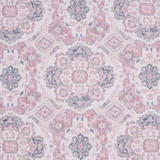 Global Inspiration Rosecloud by Carole Designer Fabric Pink Jade 89% Polyester, 11% Linen Turkey 30,000 Wyzenbeek Double Rubs Horizontal: 27" D and Vertical: 27" V 54" - Swanky Fabrics -