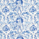 Grove Garden Porcelain Blue by Carole Designer Fabric Red Sea 100% Polyester India 50,000 Wyzenbeek Double Rubs Horizontal: 27 1/2" and Vertical: 19 1/8" V 56 1/4" - Swanky Fabrics - Grove Garden Porcelain Blue by Carole Designer Fabric Red Sea 100% Polyester India 50,000 Wyzenbeek Double Rubs Horizontal: 27 1/2" and Vertical: 19 1/8" V 56 1/4" - Swanky Fabrics -