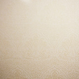 Hidden Crest Cream by Carole Designer Fabric Pink Jade 65% Polyester, 35% Cotton India N/A Horizontal: 13 1/8" and Vertical: 26 1/2" V 54" - Swanky Fabrics -