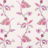 Hidden Gems Magenta by Carole Designer Fabric Azalea 60% Polyester, 30% Viscose, 10% Cotton China N/A Horizontal: 13" and Vertical: 11 3/4" V 52" - Swanky Fabrics -