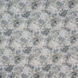 Pretty Lady Blue Smoke by Carole Designer Fabric SILVER FOX 100% Cotton- Soil & Stain Release South Korea N/A Horizontal: 18" and Vertical: 17 3/4" V 54" - Swanky Fabrics -