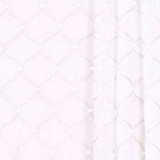 Rollover Pearl by Carole Designer Fabric Sheer Intrigue 100% Polyester India N/A Horizontal: 4" and Vertical: 4 3/8"V 51" - Swanky Fabrics -