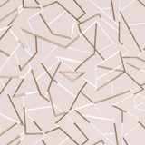 Shattered Glass Bronze by Carole Designer Fabric Modern Edge 100% Polyester India N/A Horizontal: 25 3/8" and Vertical: 15 3/8" V 50.75" - Swanky Fabrics -