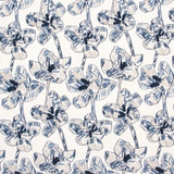 Sleepy Hollow Mineral by Carole Designer Fabric Bluebird 100% Cotton Soil & Stain Release Printed in USA Passes 12,000 Double Rubs Wyzenbeek Horizontal: 13 1/2" and Vertical: 18" V 54" - Swanky Fabrics -