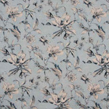 Together Forever Ink by Carole Designer Fabric Red Sea 55% Linen, 45% Rayon China 21,000 Wyzenbeek Double Rubs Horizontal: 13 1/2" D and Vertical: 25 1/4" V 54" - Swanky Fabrics -