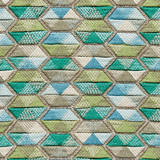 Carousel Aqua by Hinson Fabric Hinson Fabric Carousel AquaFabric HINSON LIBRARY 77% VISCOSE 15% POLYESTER 8% COTTON TURKEY </p><p>Repeat: H: 3.8", V: 6.5" 50" - Fabric Carolina -