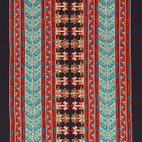 Vinka Embroidery Red & Black 79621 by Schumacher Fabric Schumacher Fabric Vinka Embroidery Red & Black 79621Fabric COTTON 52% INDIA </p><p>Repeat: H: HORZ. 26 1/2" (67CM) , V: VERT. 7 7/8" (20CM) 53 - Fabric Carolina -