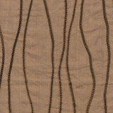 Down Pour Brown by RM CoCo Designer Fabric Focal Point - Wesco 100% Silk See Sample 0 Horizontal: 7.75 and Vertical: 17.75 54.25 - Swanky Fabrics -