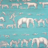 Kingdom Outdoor Lagoon by Kravet Couture Designer Fabric ANDREW MARTIN THE GREAT OUTDOORS POLYESTER - 100% United Kingdom HEAVY Horizontal: 53.94 and Vertical: 35.98 53.94 - Swanky Fabrics -