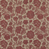 Berwick Red by G P & J Baker Designer Fabric PORTOBELLO VISCOSE - 50%;LINEN - 33%;POLYESTER - 17% India Horizontal: 26.004 and Vertical: 15.366 52.008 - Swanky Fabrics -