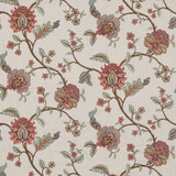 Sudbury Red by G P & J Baker Designer Fabric CASPIAN LINEN - 75%;VISCOSE - 19%;POLYESTER - 6% India Horizontal: 50.432 and Vertical: 31.126 50.432 - Swanky Fabrics -