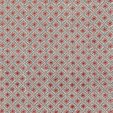 Camden Trellis Red/ Blue by G P & J Baker Designer Fabric PORTOBELLO LINEN - 100% United Kingdom Horizontal: 2.955 and Vertical: 2.955 53.19 - Swanky Fabrics -