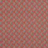 Patola Paisley Red by G P & J Baker Designer Fabric CASPIAN VISCOSE - 82%;LINEN - 18% United Kingdom Horizontal: 4.531 and Vertical: 9.456 54.372 - Swanky Fabrics -