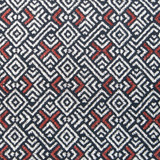 Inca Rojo by Gaston Y Daniela Designer Fabric GASTON NUEVO MUNDO VISCOSE - 49%;COTTON - 39%;LINEN - 10%;POLYESTER - 2% Turkey HEAVY Horizontal: 2.25 and Vertical: 3 54.25 - Swanky Fabrics -