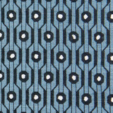 Almirante Azul by Gaston Y Daniela Designer Fabric GASTON NUEVO MUNDO POLYESTER - 33%;VISCOSE - 28%;COTTON - 21%;ACRYLIC - 15%;LINEN - 3% Italy MEDIUM Horizontal: 13.5 and Vertical: 11.5 54 - Swanky Fabrics -