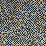 Escritura Ocre/Black by Gaston Y Daniela Designer Fabric GASTON NUEVO MUNDO POLYACRYLIC - 70%;COTTON - 25%;POLYESTER - 5% India HEAVY Horizontal: 27 and Vertical: 27 55 - Swanky Fabrics -