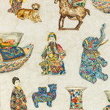 Tambelan Paper Lacquer by Lee Jofa Designer Wallcovering MINDORO WALLPAPER PULP - 80%;POLYESTER - 20% Austria Horizontal: 28.74 and Vertical: 31.1 28.74 - Swanky Fabrics -