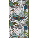 Frontier Green by Clarke And Clarke Designer Wallcovering WILDERIE BY EMMA J SHIPLEY FOR C&C NON WOVEN - 100% United Kingdom Horizontal: 0 and Vertical: 20.48 21 - Swanky Fabrics -