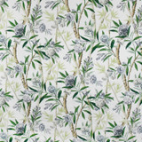 S3197 White Tea by Greenhouse Designer Fabric 100% Cotton Peru 25,000 double rubs </p><p>Repeat: 13.5" H, 27" V 54" - Swanky Fabrics -