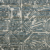 F2705 Cerulean by Greenhouse Designer Fabric 100% Polyester China 50,000 double rubs </p><p>Repeat: 14.25" H, 14.5" V 57" - Swanky Fabrics -